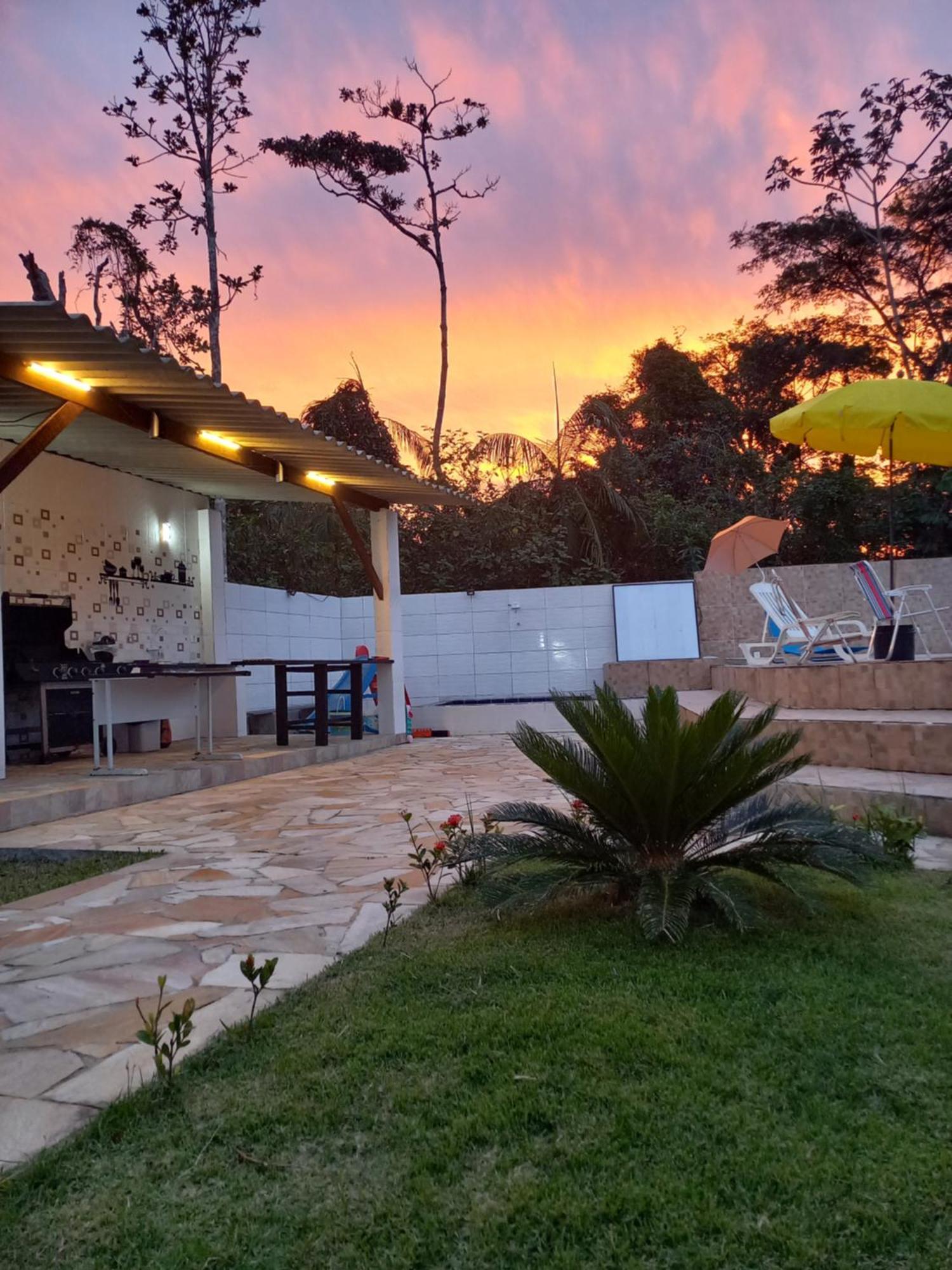 Chacara Sitio Casa Peruibe Praia Bagian luar foto