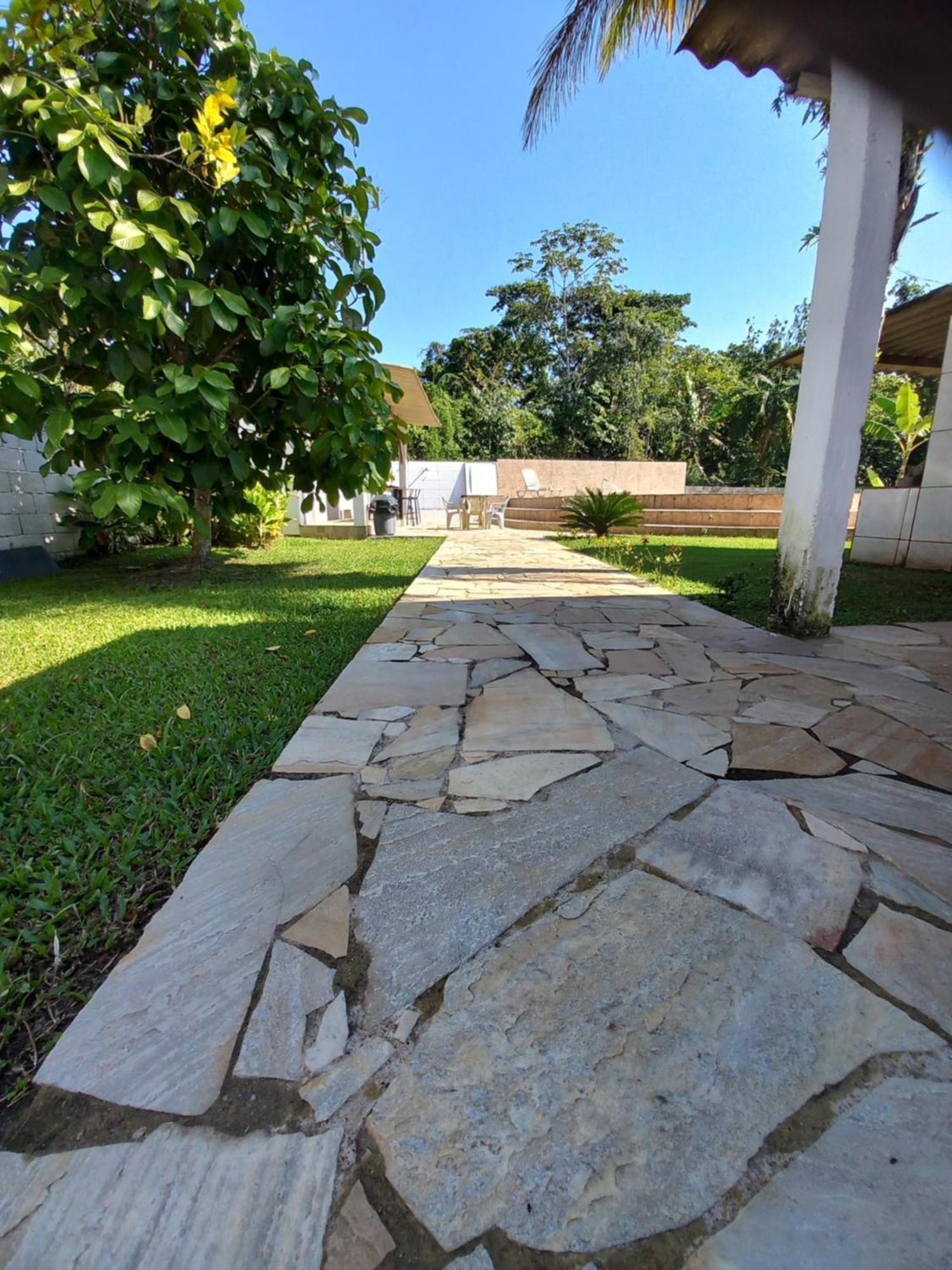 Chacara Sitio Casa Peruibe Praia Bagian luar foto